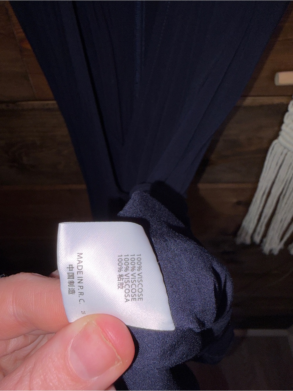 Brandy Melville Navy Wrap-Style Short Sleeve Dress - Picture 5 of 8
